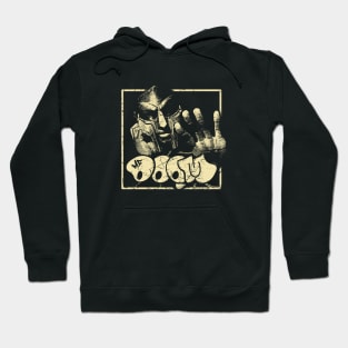 mf doom cream Hoodie